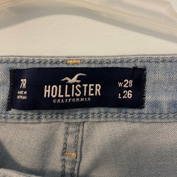 Hollister high rise cropped jeans - Picture 3 of 4